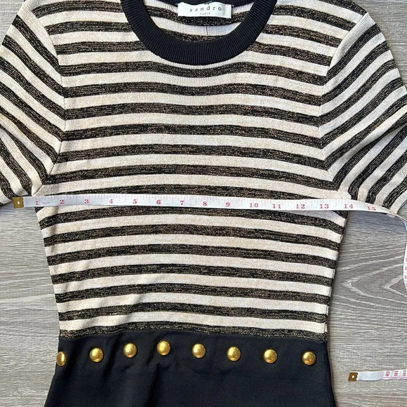 SANDRO Redlake stretch-knit dress - Picture 14 of 16